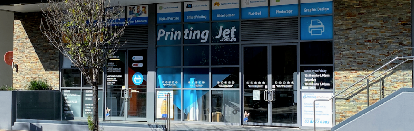 Jet Store Sign Retail Shops & Shopping Center – Printing Jet