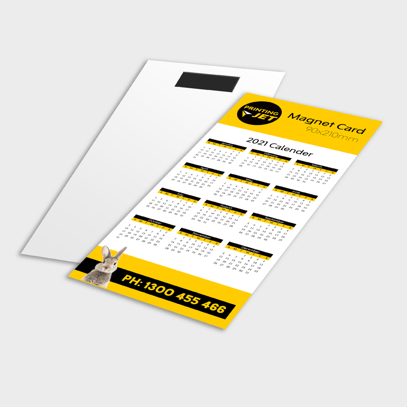Fridge Magnet (Printed Card + Magnet)