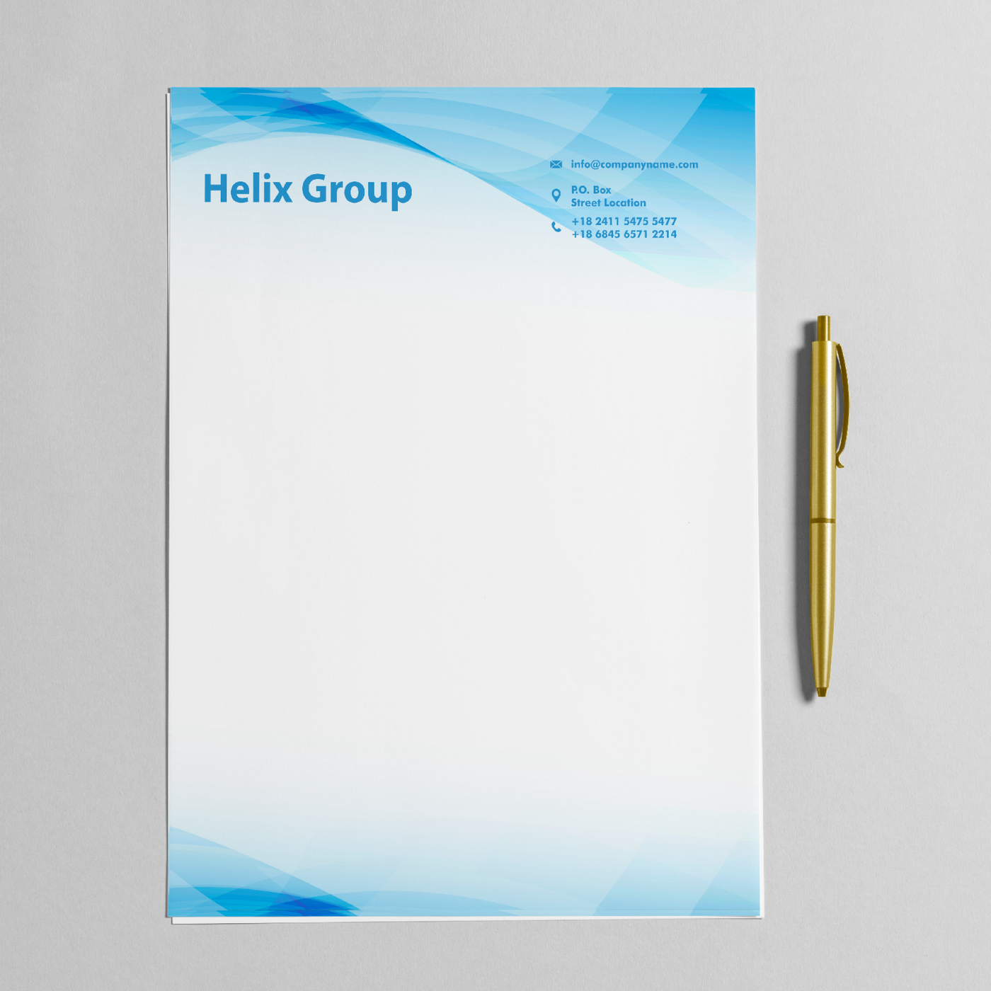 A4 Letter Head (Laser Bond Uncoated)